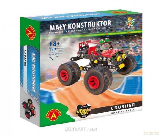 Mały konstruktor Monster Truck - Crusher