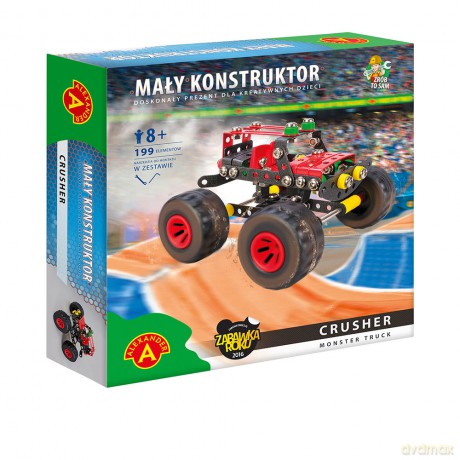 Mały konstruktor Monster Truck - Crusher
