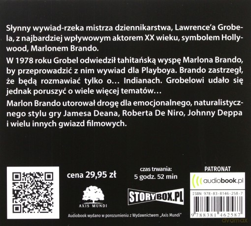 Marlon Brando. Rozmawia Lawrence Grobel - Lawrence Grobel [AUDIOBOOK]