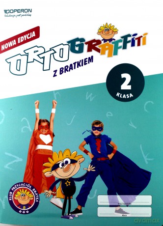 Teczka do zestawu Ortograffiti z Bratkiem 2 90 min [KSIĄŻKA]