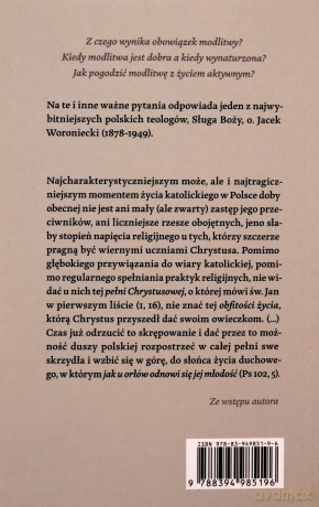 Pełnia modlitwy - Jacek Woroniecki [KSIĄŻKA]