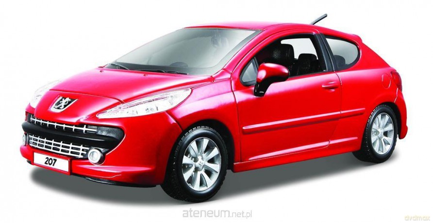 Peugeot 207 1:24 czerwony