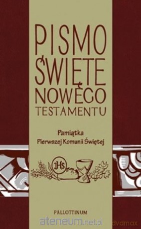 Pismo Świete - Nowy Testament z ilustracjami (komunia) [KSIĄŻKA]