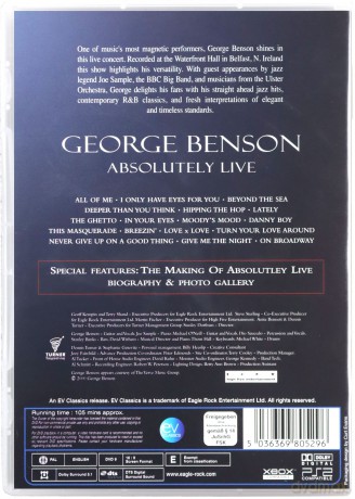 George Benson: Absolutely Live [DVD]