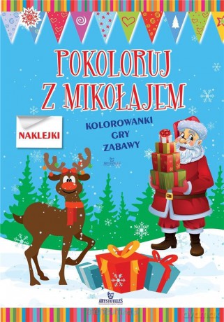 Pokoloruj z Mikołajem [KSIĄŻKA]