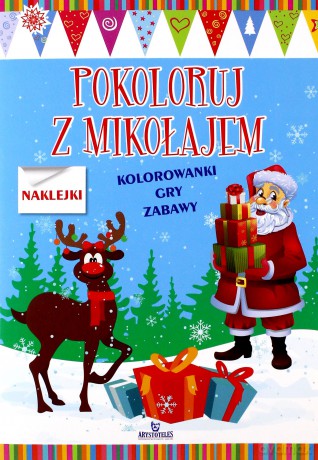 Pokoloruj z Mikołajem [KSIĄŻKA]
