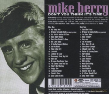Mike Berry: Don't You Think It's Time [2CD]