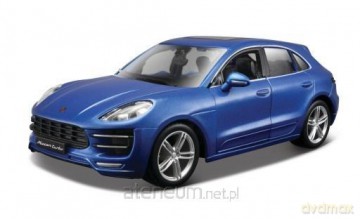 Porsche Macan 1:24 niebieski