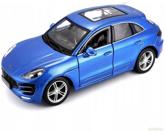Porsche Macan 1:24 niebieski