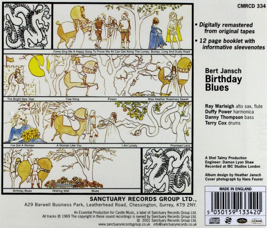Bert Jansch: Birthday Blues [CD]