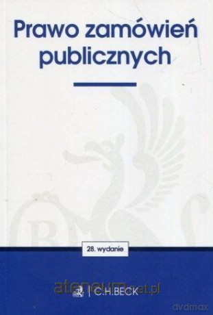 Prawo zamówień publicznych [KSIĄŻKA]