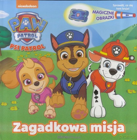 Psi Patrol. Magiczne obrazki. Zagadkowa misja [KSIĄŻKA]