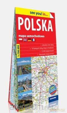 See you! in... Polska 1:700 000 mapa samochodowa