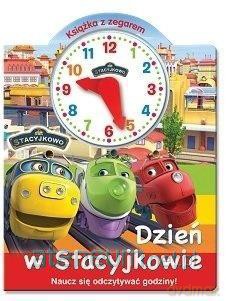 Stacyjkowo. Książka z zegarem. Dzień w Stacyjkowie [KSIĄŻKA]