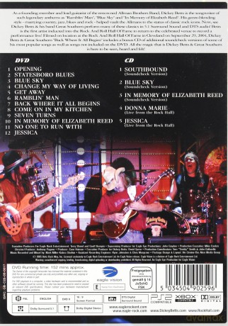 Dickey Betts: Back Where It All Begins [CD]+[DVD]