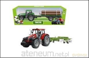 Traktor z kombajnem