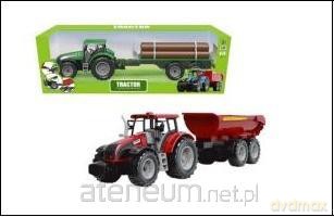 Traktor z przyczepą