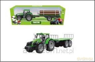 Traktor z przyczepą