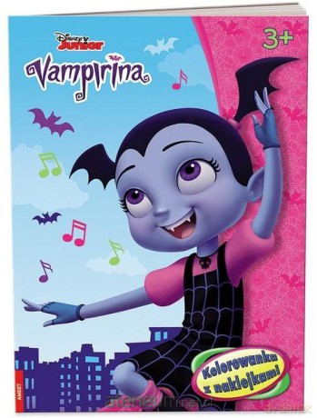Vampirina. Kolorowanka z naklejkami [KSIĄŻKA]