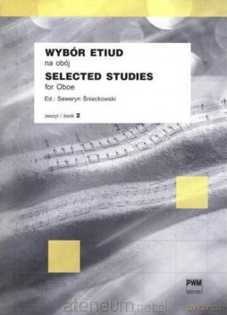 Wybór etiud na obój - Seweryn Śnieckowski [KSIĄŻKA]