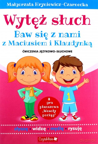 Wytęż słuch. Ćwiczenia językowo słuchowe - Małgorzata Hryniewicz-Czarnecka [KSIĄŻKA]