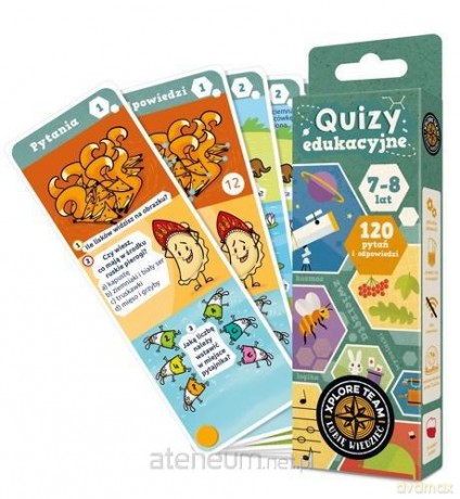 Xplore Team Quizy dla dzieci 7-8 lat [KSIĄŻKA]