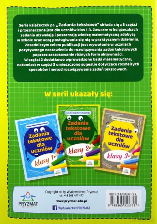 Zadania tekstowe dla uczniów kl. 2 - Jadwiga Dejko, Marta Buk-Cegiełka [KSIĄŻKA]