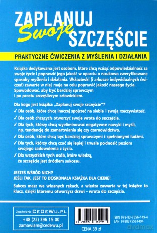 Zaplanuj swoje szczęście - Aneta Chybicka, Katarzyna Poszewiecka [KSIĄŻKA]