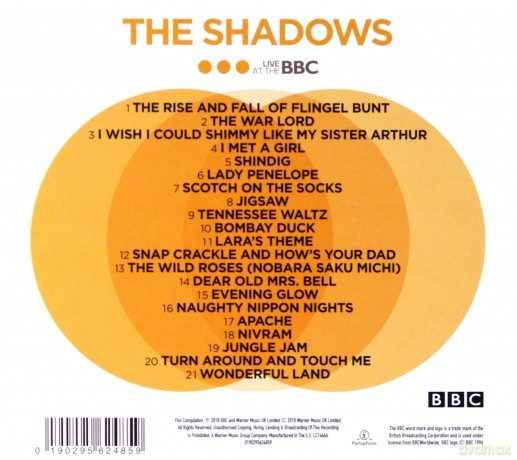The Shadows: Live At The Bbc [CD]