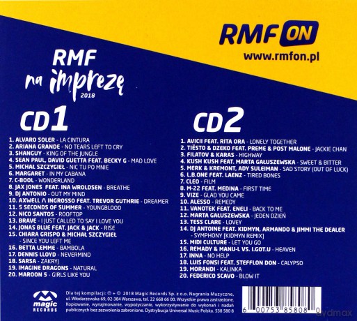 RMF Na Imprezę 2018 [2CD]