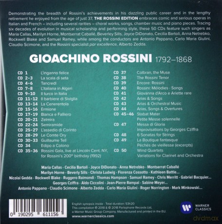 Rossini (150th Anniversary Double Box) [BOX] [50CD]