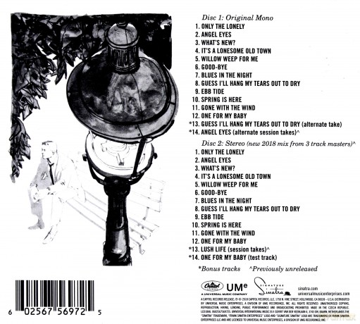 Frank Sinatra: Sings For Only The Lonley [2CD]