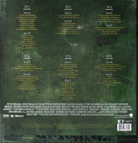 The Lord Of The Rings: The Return Of The King - The Complete Recordings soundtrack (Władca pierścieni: Powrót króla) (Howard Shore) [6xWinyl]