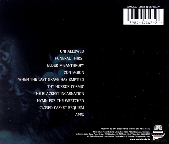 The Black Dahlia Murder: Unhallowed [CD]
