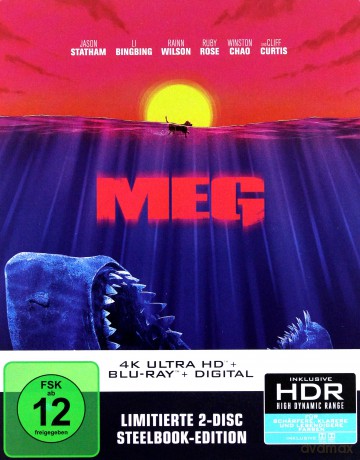 The Meg (steelbook) [Blu-Ray 4K]+[Blu-Ray]