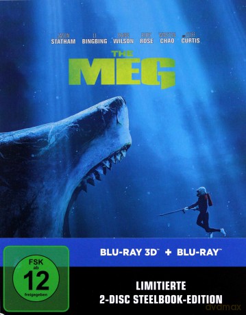 The Meg (steelbook) [Blu-Ray 3D]+[Blu-Ray]