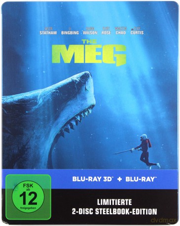 The Meg (steelbook) [Blu-Ray 3D]+[Blu-Ray]