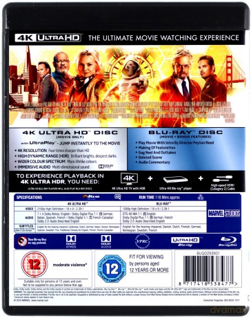Ant-Man and the Wasp (Ant-Man i Osa) [Blu-Ray 4K]+[Blu-Ray]