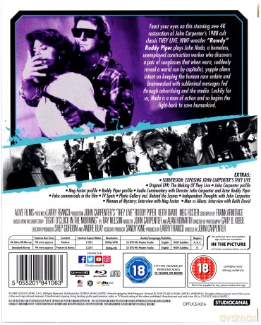 They Live (Oni Żyją) [BOX] [Blu-Ray 4K]+[2xBlu-Ray]+[CD]