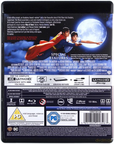 Superman [Blu-Ray 4K]+[Blu-Ray]