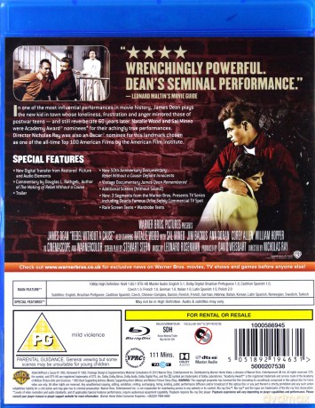 Buntownik bez powodu [Blu-Ray]