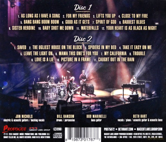 Beth Hart: Live At The Royal Albert Hall [2CD]