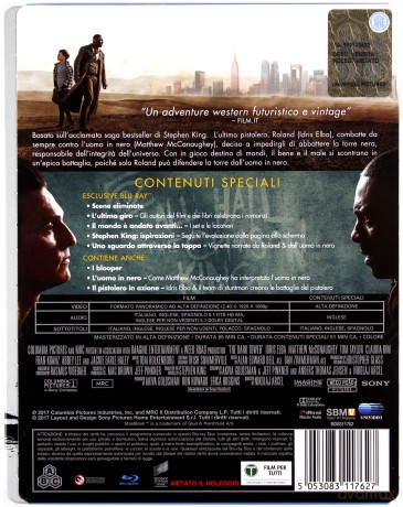 Mroczna wieża (steelbook) [Blu-Ray]