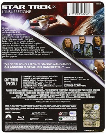 Star Trek: Insurrection (Star Trek: Rebelia) (steelbook) [Blu-Ray]