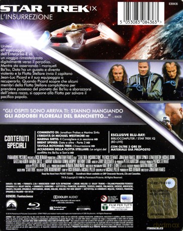 Star Trek: Insurrection (Star Trek: Rebelia) (steelbook) [Blu-Ray]