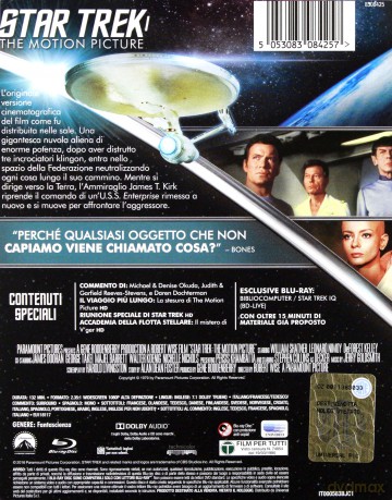 Star Trek: The Motion Picture (steelbook) [Blu-Ray]