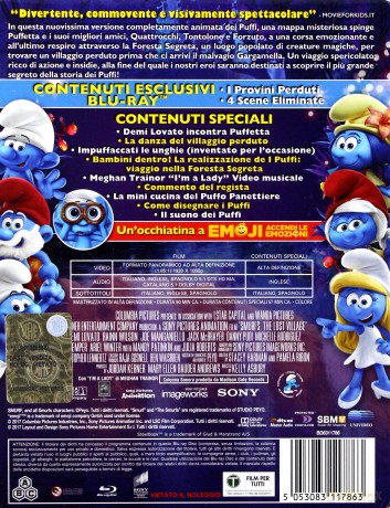 Smurfs: The Lost Village (Smerfy: Poszukiwacze zaginionej wioski) (steelbook) [Blu-Ray]