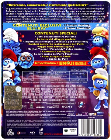 Smurfs: The Lost Village (Smerfy: Poszukiwacze zaginionej wioski) (steelbook) [Blu-Ray]