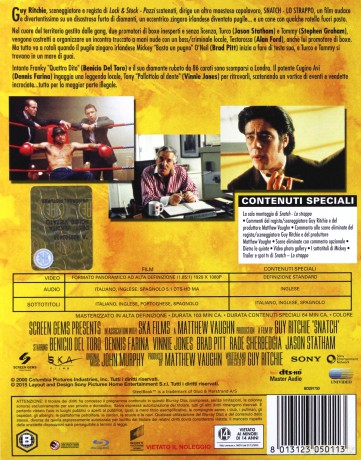 Snatch (Przekręt) (steelbook) [Blu-Ray]
