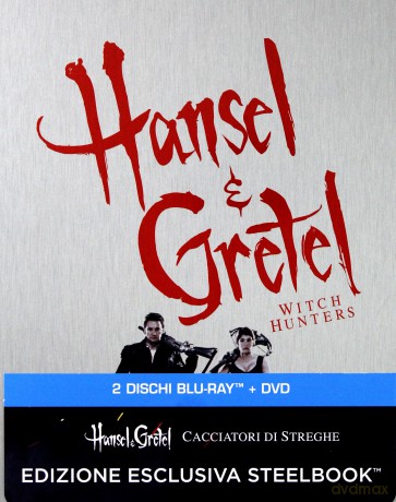 Hansel & Gretel: Witch Hunters (Hansel i Gretel: Łowcy Czarownic) (steelbook) [Blu-Ray]+[DVD]